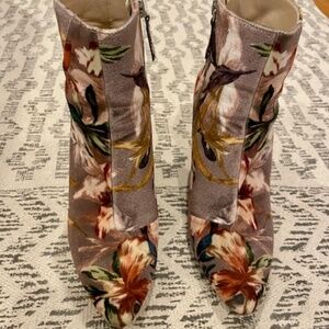 Nine West Floral Bootie